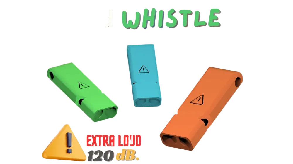 🔊 Głośny Gwizdek Ratunkowy 120 dB 🛑🔥 Dodatek Survivalowy EDC 🚀💎