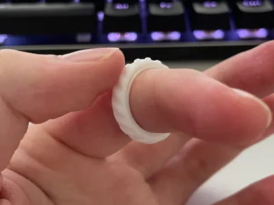 🌀 Ring Fidget na Palec 💍🔥 Obrączka Antystresowa 🚀💎 Stylowy Akcesorium na Stres