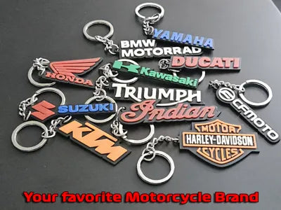 🏍️ Brelok Motocyklowy z Logo Twojej Ulubionej Marki | Yamaha, Honda, KTM, Kawasaki i wiele więcej 🔥